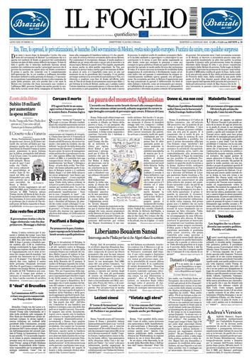 Prima-pagina-il foglio-messina-edizione-di-oggi-14-01-2025